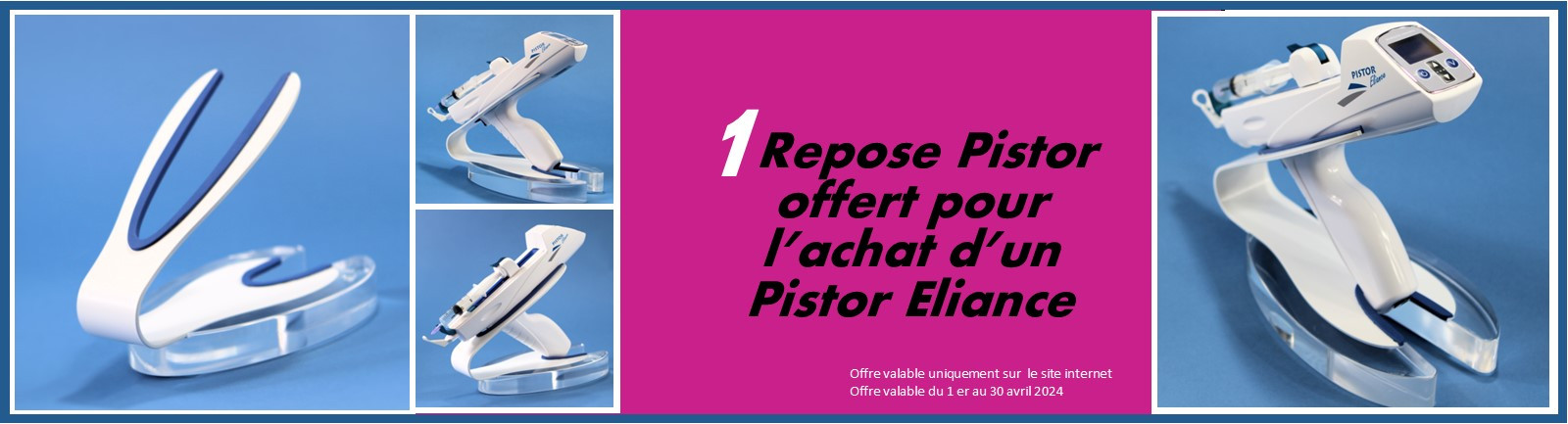 Repose Pistor  offert pour  l’achat d’un Pistor Eliance